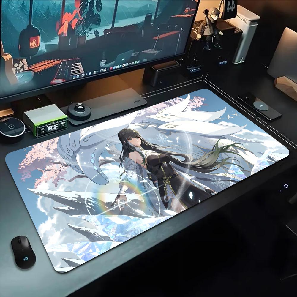 Baizhi Wuwa Mouse Pad 500X1000 Mm Large Gaming Mousepad Gamer XL Rubber Otaku Keyboard Pad Laptop Desk Mat