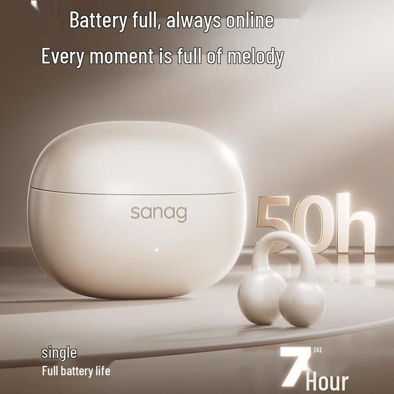 SANAG Z60S Open-Ear Clip-On Bluetooth Headphones