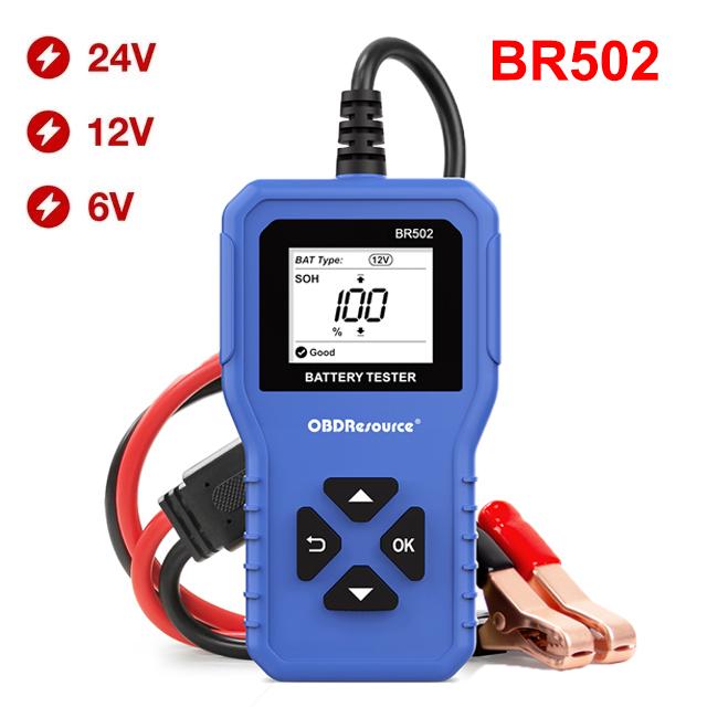 Car Battery Tester 100-2000 CCA Car Battery Tool 6V 12V 24V Car Battery Tester Car Battery Analyzer BM550 Battery Testing Tool