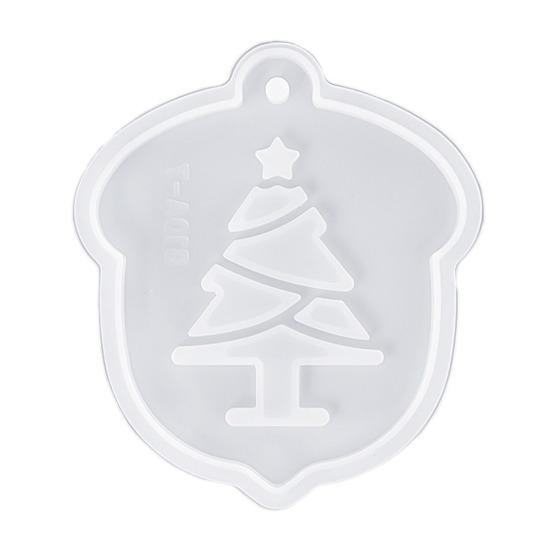 Christmas Silicone Resin Molds for Making Deer Santa Snowman Ornaments DIY Crafts Epoxy Casting Glue Mold Cake Decorating Supplies