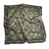 New silk pure cotton blended 71 square scarves, spring and autumn versatile decorative thin high-end light luxury silk cotton silk scarves