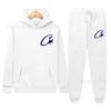 Trendy Corteiz Devil's Island Hoodie Street Hip Hop Sports Pants Casual Versatile Set
