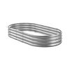 Metal Raised Garden Bed, 1.8 X 0.9 X 0.3 M Outdoor Galvanized Planter Garden Box, Open Bottom Design, Large Planter Raised Bed for Growing Vegetables,