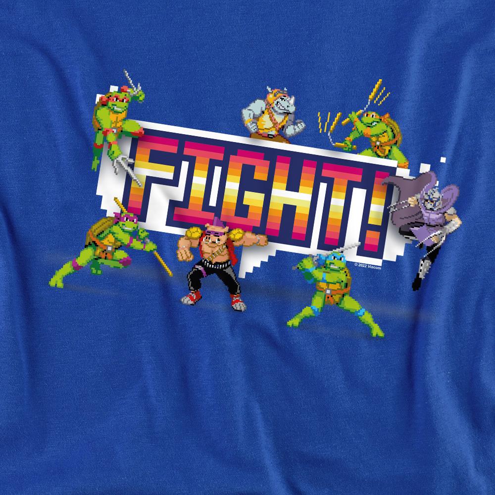 Teenage Mutant Ninja Turtles Unisex Adult Arcade Fight T-Shirt