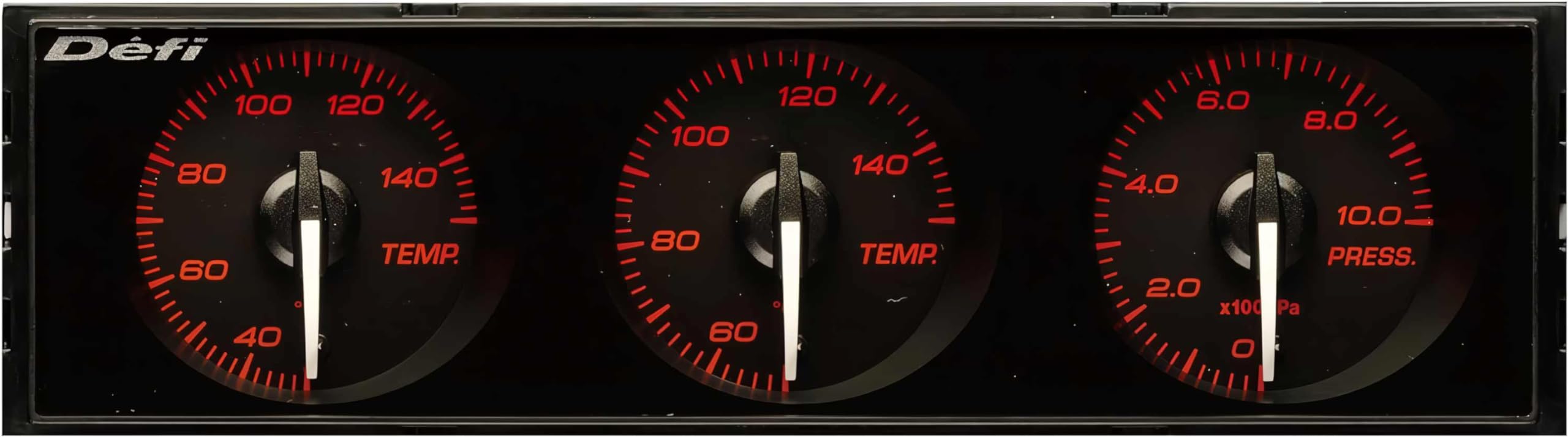 

Nippon Seiki Defi Meter White pointer Black dial Red lighting DF14402 [DIN-Gauge] / /