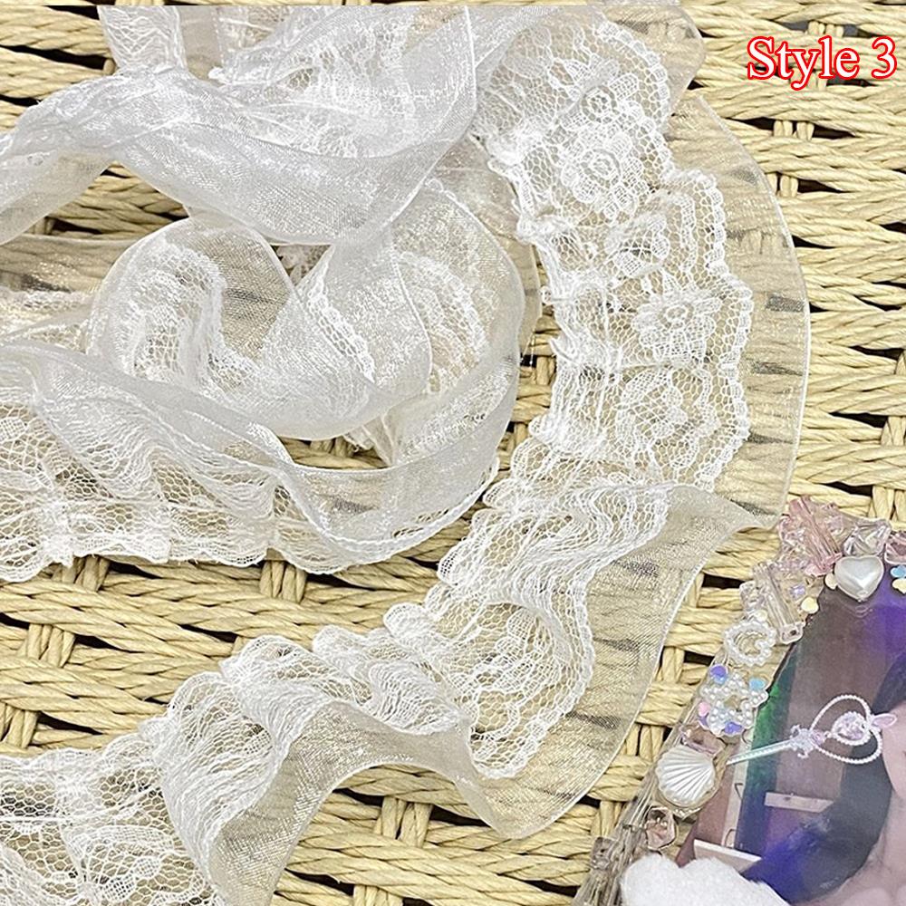 DIY Handmade Material Lace Decor Card Cover Dceor Lace Home Sewing Accessories DIY Girl Cute Sweet Card Sleeves Dceor