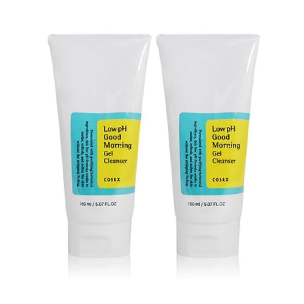 COSRX Low pH Good Morning Gel Cleanser 150ml X 2 Bottles Set
