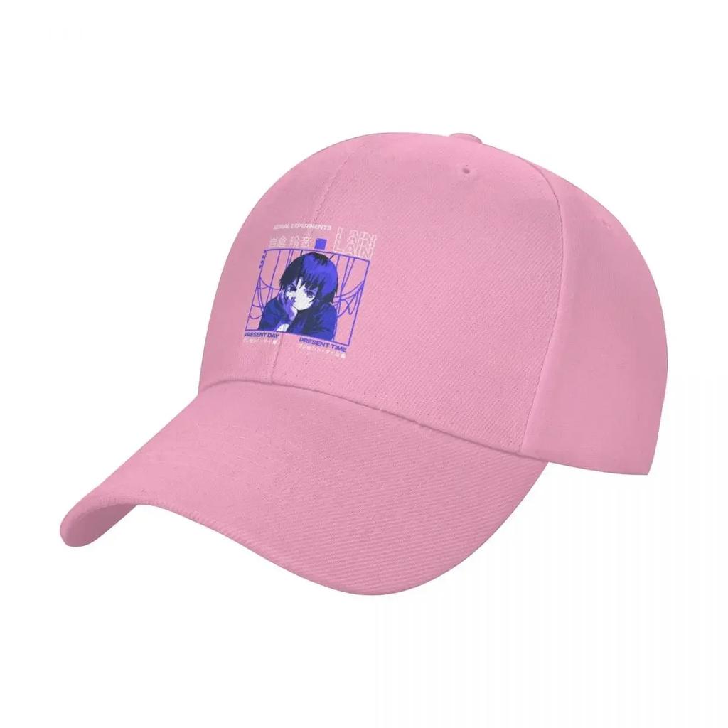 Serial Experiments Lain Baseball Cap Hat men funny hat luxury caps Sunhat Women's Hats For The Sun Men's