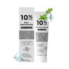10% nHAP Nano-Hydroxylapatit Zahnpasta, Fluoridfreie Zahnpasta zur Schmelzreparatur & Aufhellung mit Cool Mint