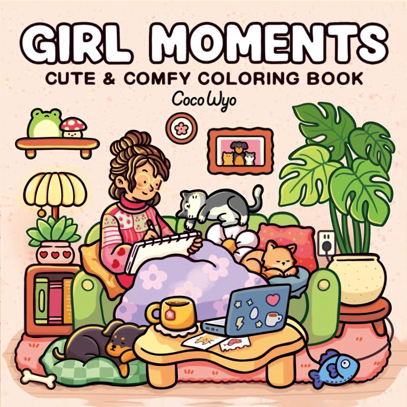 Spooky Cutie: Monster Series - Children's Doodling & Coloring Book
