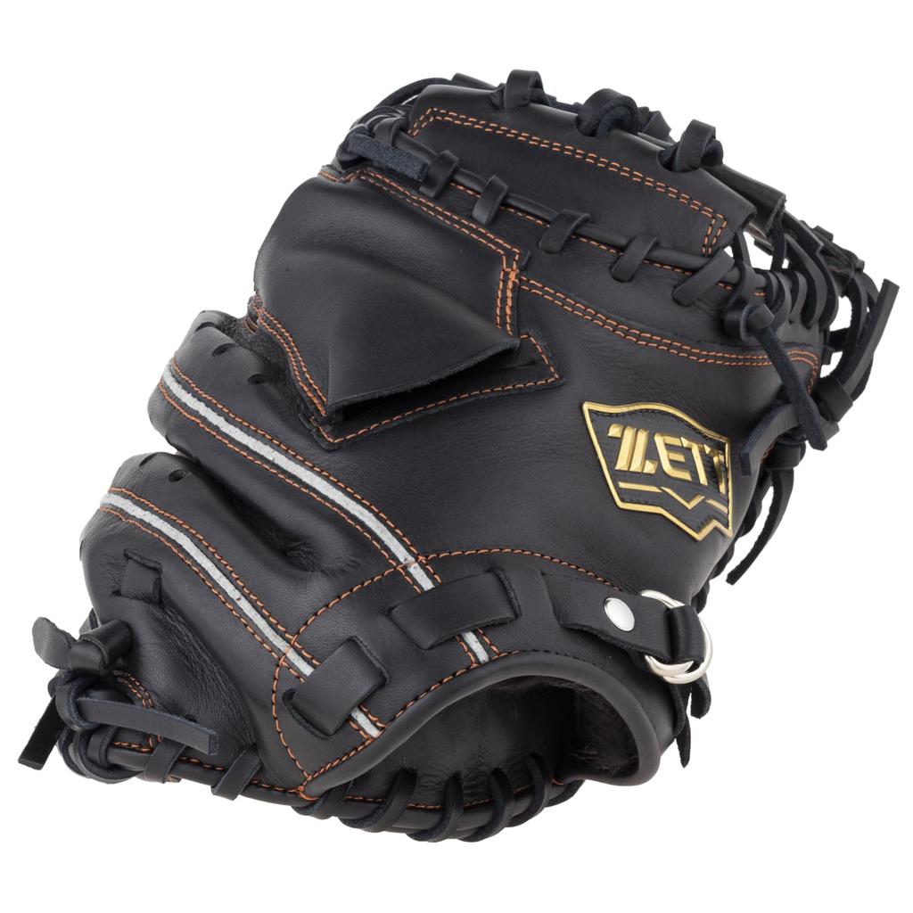 ZETT Soft Baseball Limited for Boys and ZETT Baseball Swallow Sports Catcher's Mitt, Edition, Juniors, Kids, BJC742612, Equipment, (1900 Black)