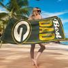 Green Bay Packers Fan Gear Beach Towel, Quick-drying, Easy to Care for, Suitable for Both Fitness and Beach Vacations,Sports Essential