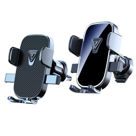 Car Phone Holder with Automatic Clamping Design Phone Stand One-Hand Operation Adjustable Angle Car Mount for Air Vent