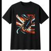 Roach In Water Sea Ocean Mens T-Shirt Black 100% Cotton Nature Printed Diving