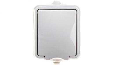 Hydro Socket Hermetic Single With/Without Cover Ip44 With Flap White 120432
