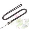 Fashionable Long Sweater Chain with Tibetan Silver Buckle Lanyard and Jade Pendant