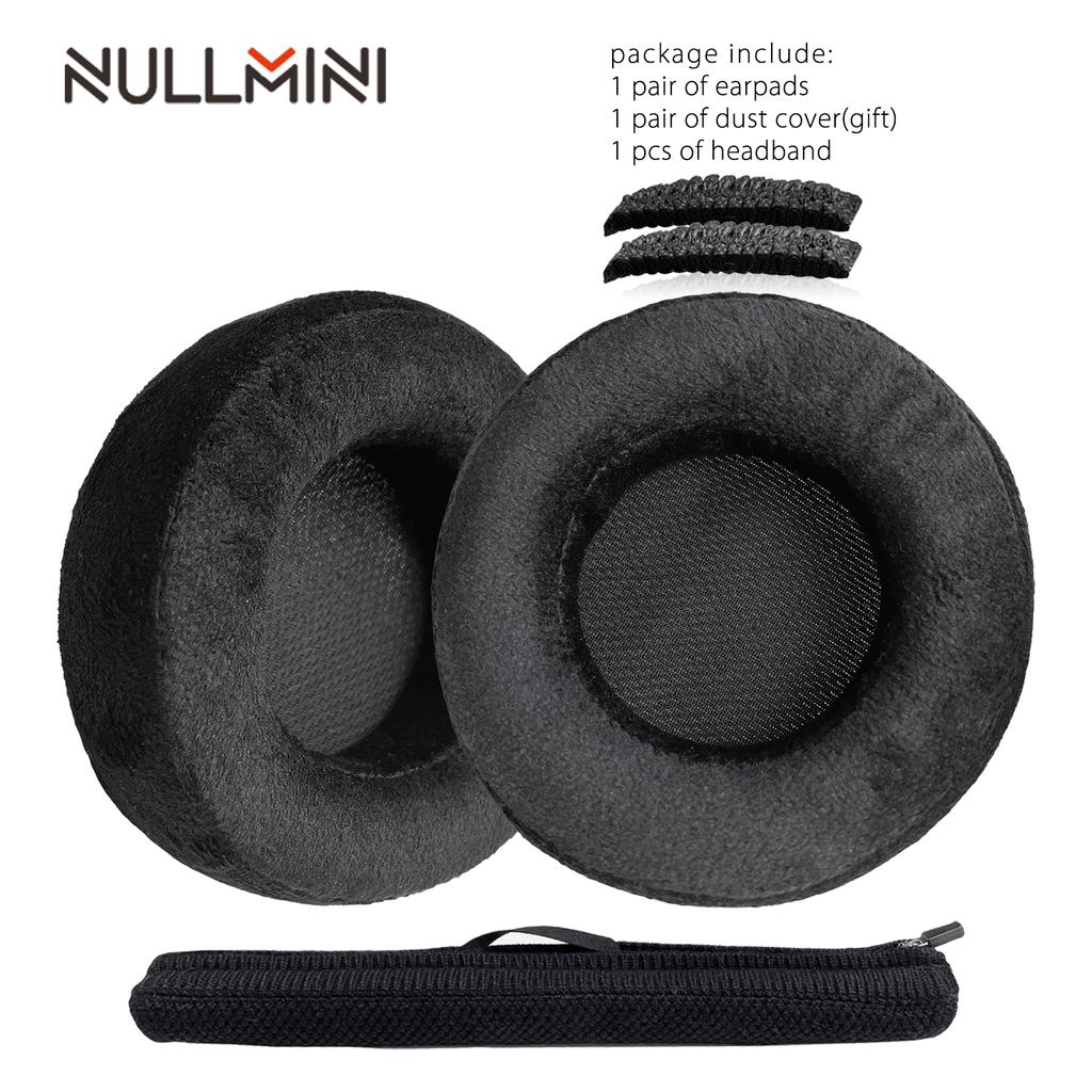NullMini Replacement Earpads for Corsair Virtuoso RGB, Virtuoso RGB Wireless SE, Virtuoso RGB Wireless XT Headphones Headband