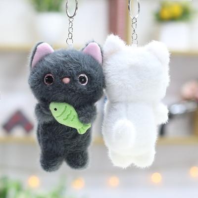 Plush Toy Lucky Cat Creative Sleeping Pillow Animal Doll Cat Toy Birthday Gift