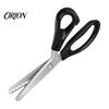 Fabric Cutting Shears Pinking Scissors, Zig Zag Decorative Edge Professional Manual Patchwork Dressmaking Craft Scissors for Sewing Paper DIY