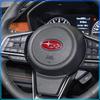 1 db Autó Kormánykerék Dekoráció Matrica Jelvény Autó Stílus For Subaru Forester XV Outback Ascent Legacy Impreza WRX STI BRZ WRC