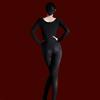 150Kg Women 6D Thin Bodysuit Open Crotch Oil Glossy Shiny Yoga Shaping  Elastic Tights Body Stockings Leggings Maid Leotard