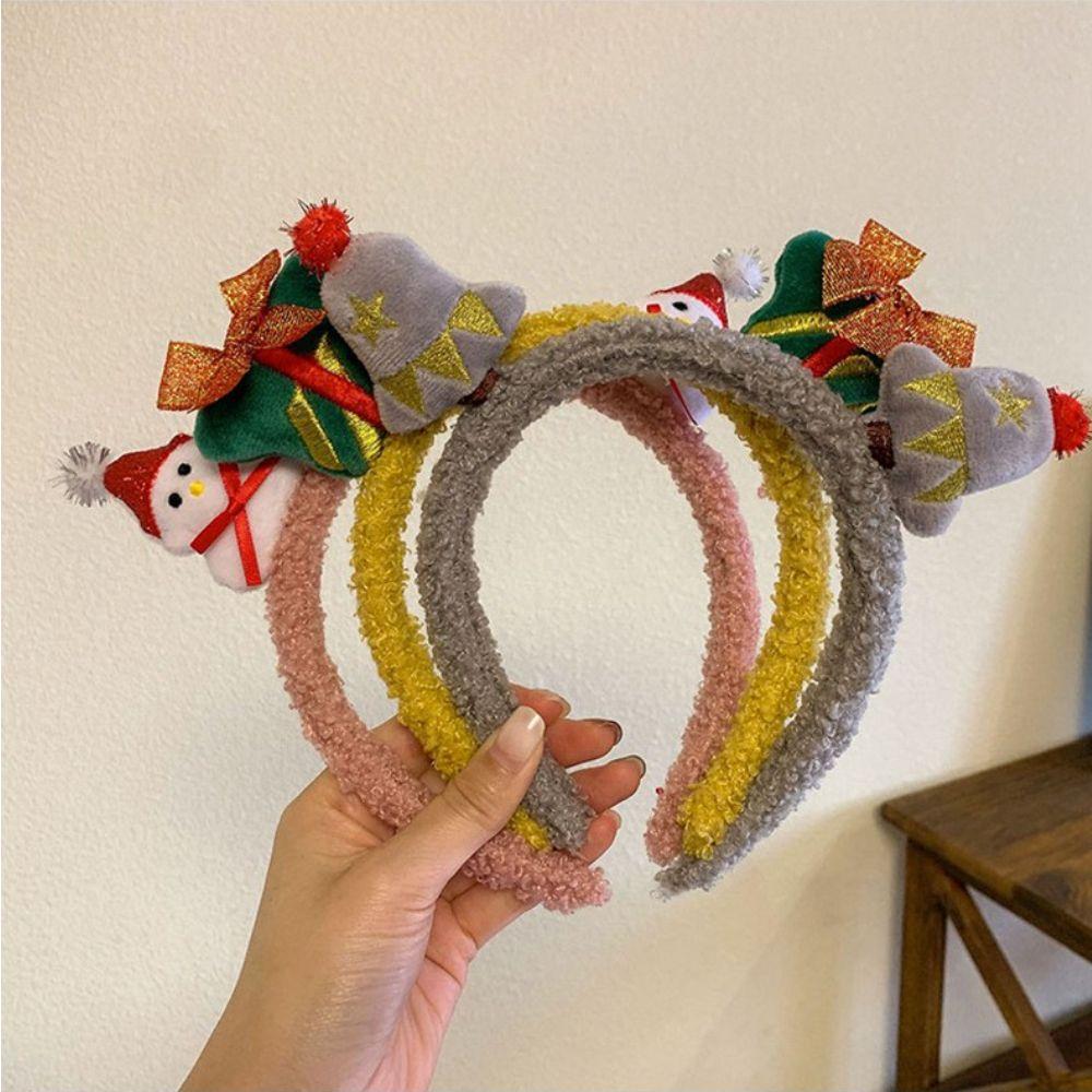 Plush Christmas Headress Headwear Hair Accessories Korean Style Hairband Hair Hoop Women Headband