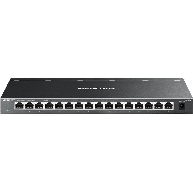 

Mercury SG116DM 16-Port Gigabit Ethernet Switch