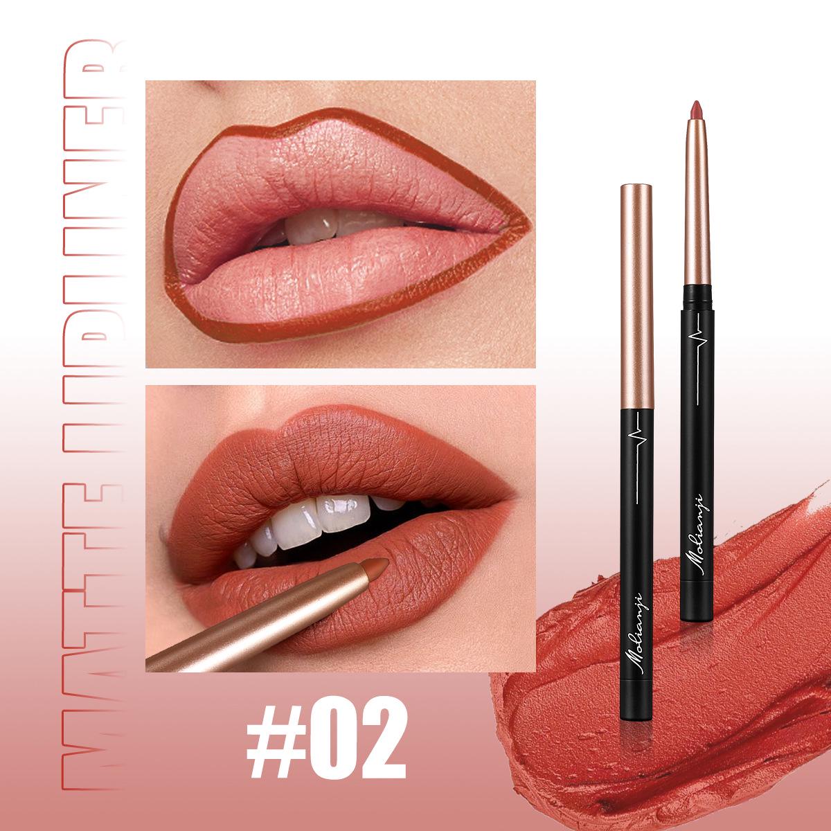 

Водостойкий Стойкий Карандаш для губ нюдового оттенка и Матовая помада-карандаш 0.15g