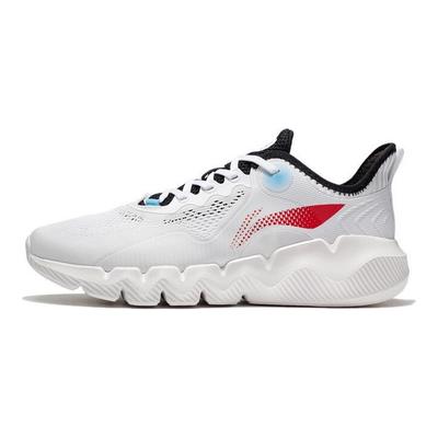 Lightweight Casual Shoes With Shock Absorption And Slip Resistance Men Sneakers White AGLS023-3