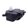 Replacement HVAC Air Door Actuator Motor with Part Number 4F2Z19E616GA, Injection-Molded ABS Housing, and Circular-Hole Mounting Points