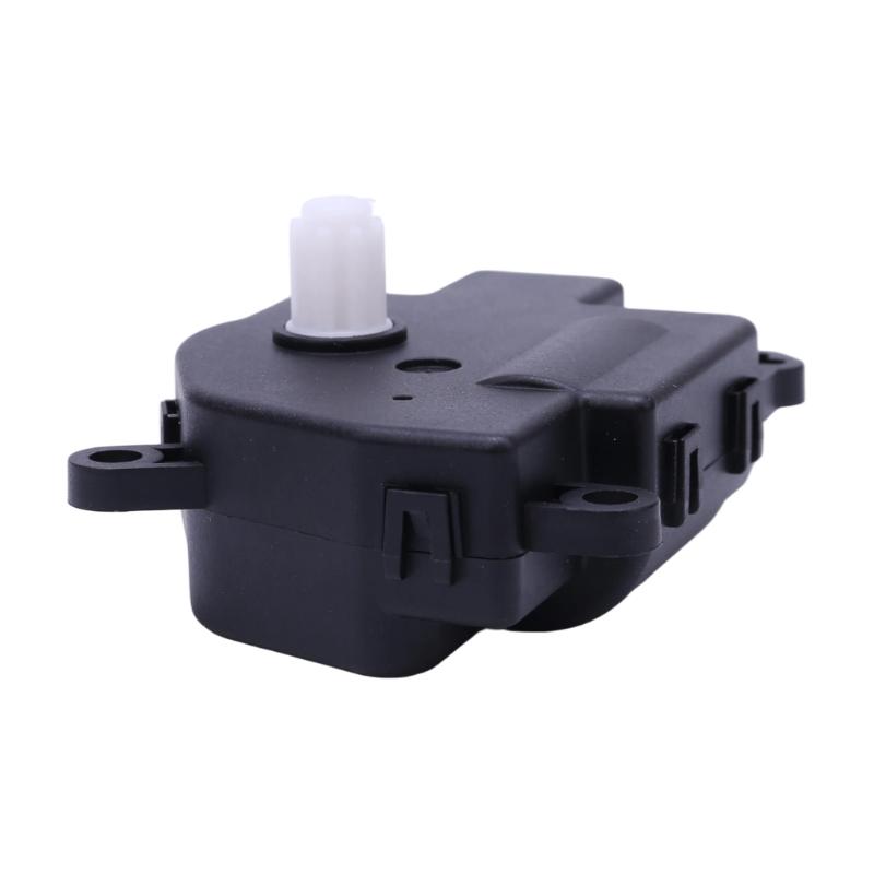 Replacement HVAC Air Door Actuator Motor with Part Number 4F2Z19E616GA, Injection-Molded ABS Housing, and Circular-Hole Mounting Points