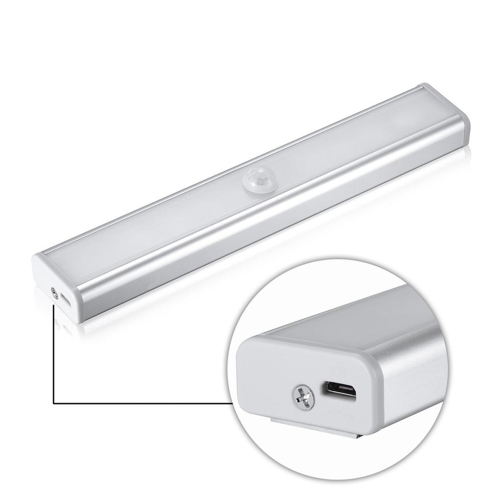 Rechargeable 10 LED Motion Sensor Wardrobe & Corridor Night Light