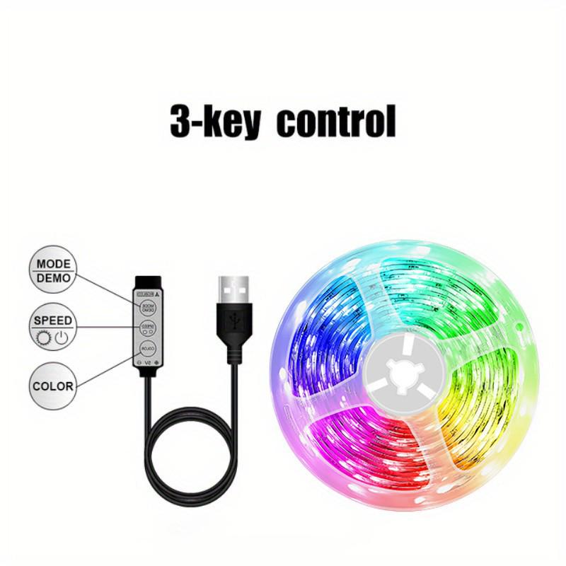 RGB LED Strip Light 5050 Bluetooth APP IR Remote Control USB 1M 2M 3M 4M 5M 7.5M 10M 15M 20M Festival Deco Backlight For Home
