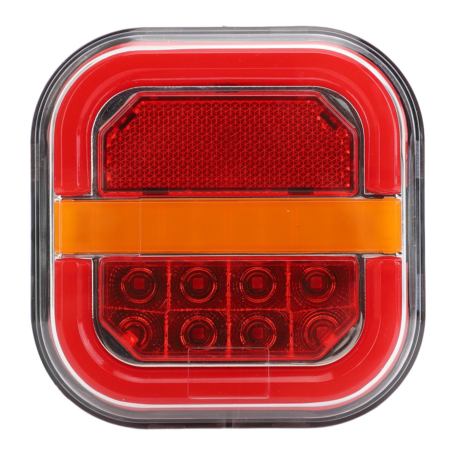 

28 светодиодных стоп-габаритных фонарей, задний фонарь для прицепа, водонепроницаемый указатель поворота, стояночный фонарь заднего хода для Right