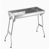 FNZY Portable Stainless Steel Foldable BBQ Grill