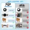 Airtag Cat Collar with Bell Reflective Anti-loss Silicone Protective Cover Small Neck Ring Cat Anti-loss