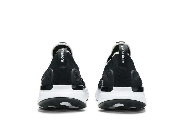 Damensneaker Nike React Phantom Run Flyknit 2 Schwarz Weiß (Damen) Schwarz-Weiss