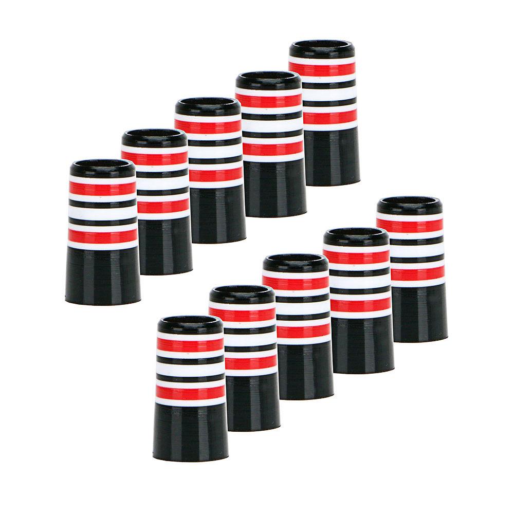 10 Pcs Golf Ferrules Golf Iron Grip for 0.370 Tip Irons Shaft Sleeve Adapter Ferrule Golf Iron Club Ferrules Replacement Parts