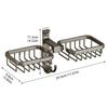 Aluminum Alloy Soap Dish Bathroom Soap Holder With Drain Water Wall Mounted Soap Box Bathroom Accessories