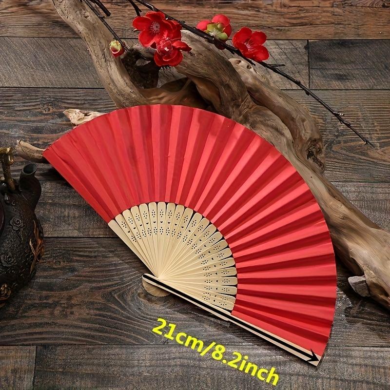 1pc Portable Bamboo Hand Fan with Foldable Design, Hollow Wooden Construction, Ideal for DIY Summer Accessories and Crafts, Foldable Fan|Elegant