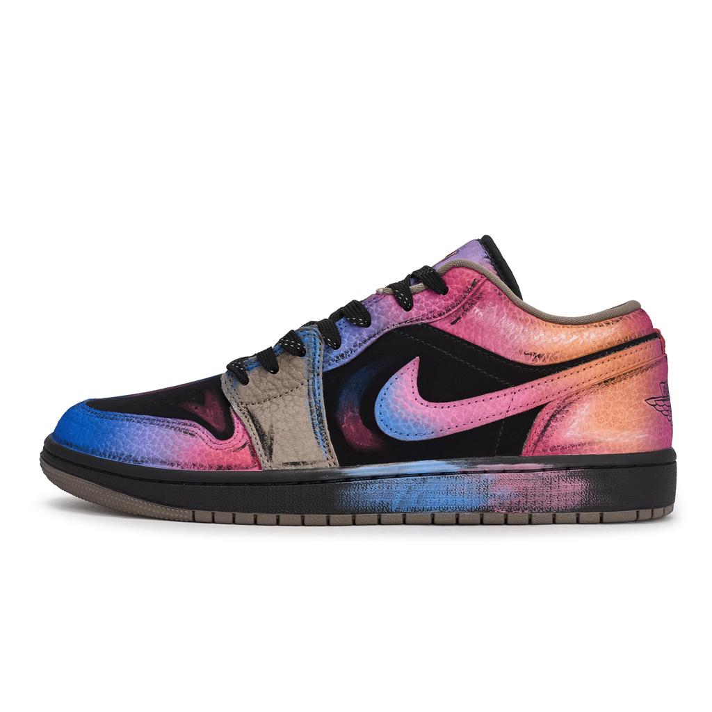 Jordan Air Jordan 1 811 Fabricare, Noapte Fantomatică Iridiscent Rezistent la Abraziune Bascheți Joși Vintage IB7109-005(Team80-S-BOX)