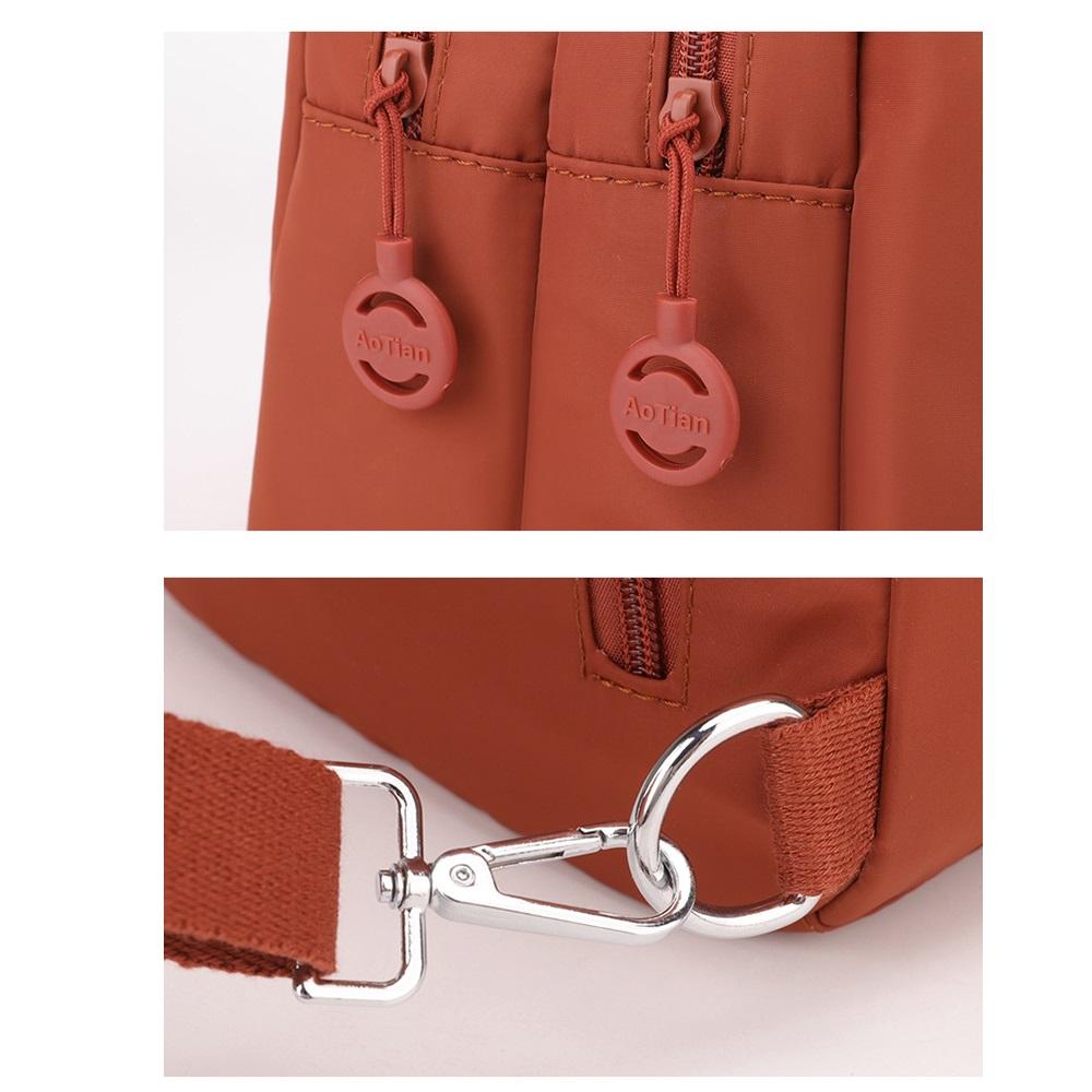 Multifunctional Oxford Cloth Crossbody Bag, Large Capacity Wear-Resistant Water-Repellent Shoulder Backpack