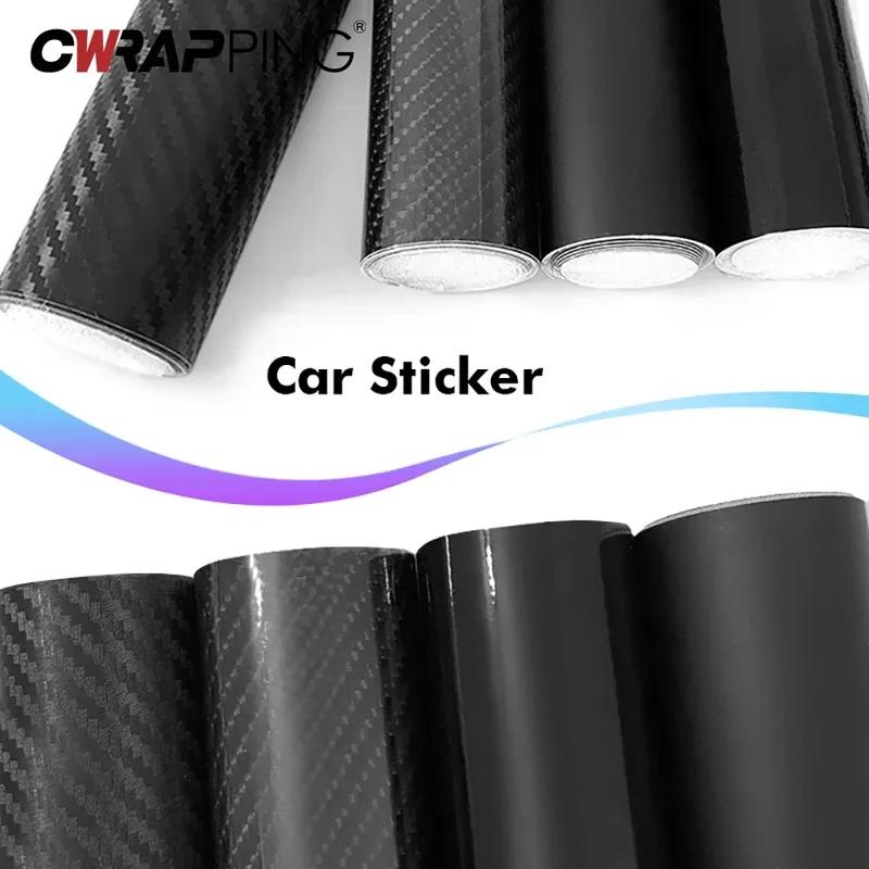 3/5/7/10cm Glossy Black Car Sticker Anti Scratch Waterproof Tape Auto Door Sill Window Protector Strip Film for Car Accessories