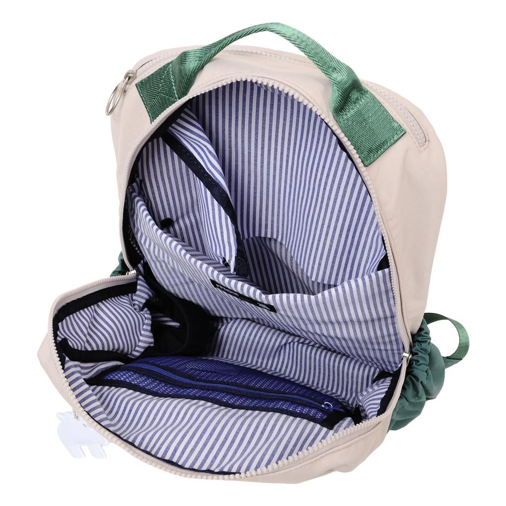 moz U Backpack Bar Exclusive Green X 3-002 [Sax Color] Off-White