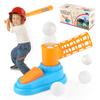 Children'S Indoor And Outdoor Sports Toys Baseball Practice Machine, Parent-Child Interactive Foot Stepping Serve Practice Device, Pitching Toy