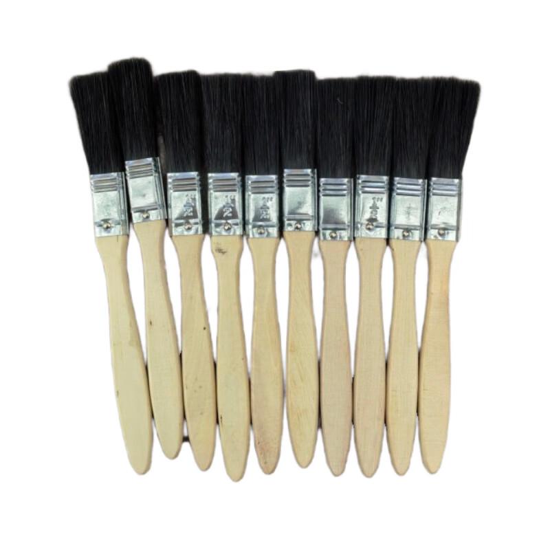 Xiesheng Thickened Black Bristle Paint Brush Set