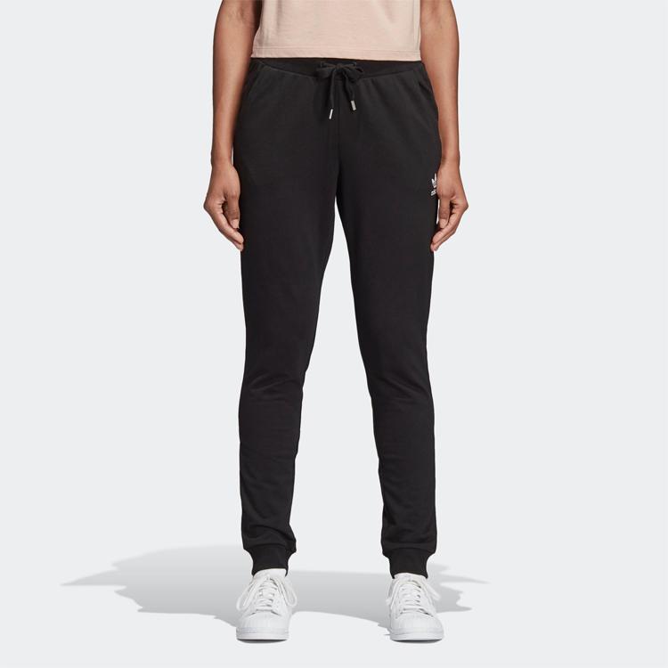 Adidas Originals Running Tapered Knit Sports Pants Women Bottoms Black CY7366