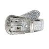 Adult Full Sequins Waist Belt Street Culture Enthusiasts Waist Belt Fashion Rock Fans Rhinestone Buckle Waist Belt