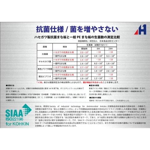 Hasegawa Polyethylene Antibacterial Lightweight Green 460 x 260 mm SDK20-4626 G