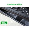 Silica Gel Car Gate Slot Cup Pad Door Groove Mats Anti-Slip Pad For Peugeot 3008 5008 GT 2016 2017 2018 2019 2020 2021 2022 2023
